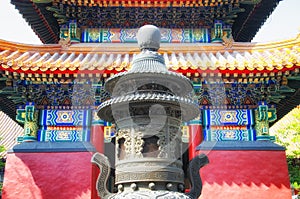 Yonghegong lama temple beijing china