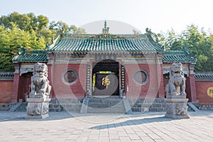 Yongtai Temple. a famous historic site in Dengfeng, Henan, China.