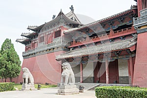 Yongzhao Tomb. The Imperial Tombs in the Northtern Song Dynasty. a famous historic site in Gongyi, Henan, China.
