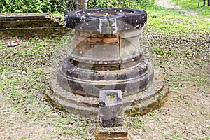 Yoni Statue In My Son Sanctuary, Vietnam.