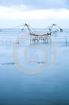 Yor fishing Phatthalung, Thailand