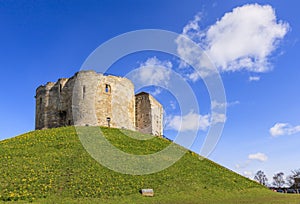 York Cliffords Tower UK
