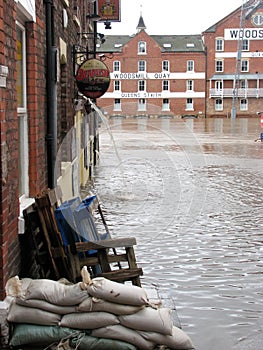 York floods