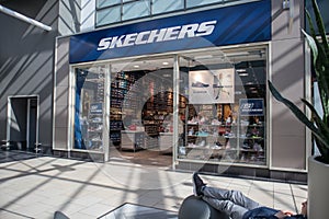 Sketchers footware store shop in mall