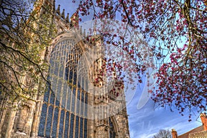 York Minster Cathedral.