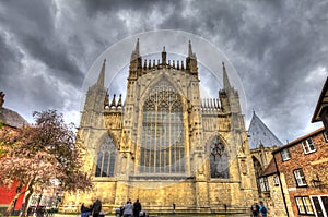 York Minster Cathedral. Great Britain.
