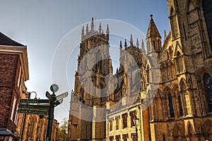 York Minster Cathedral, Great Britain.