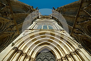 York Minster Close-up, York, England photo