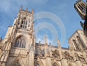 York Minster, completed in 1472 dominates the York skyline