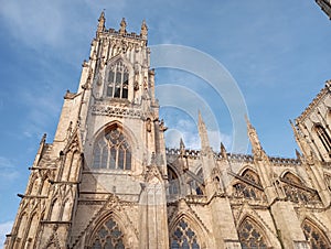 York Minster, completed in 1472 dominates the York skyline