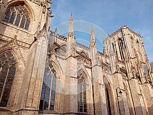 York Minster, completed in 1472 dominates the York skyline