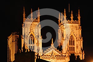 York Minster by night photo