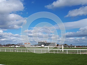 York Racecourse blue skies daytime