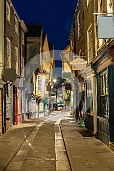 York shambles England photo