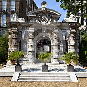 York Watergate in Embankment Gardens