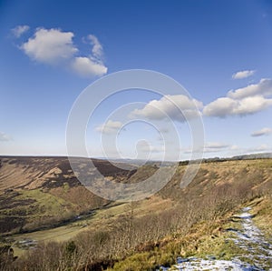 The Yorkshire moors