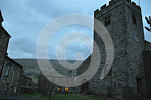 Yorkshire Norman Church Settle England