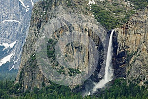 Yosemite Bridal Veil falls horizontal