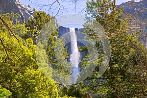 Yosemite Bridalveil fall waterfall California