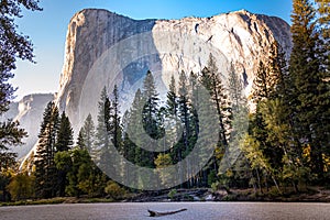 Yosemite El Capitan Park in California usa