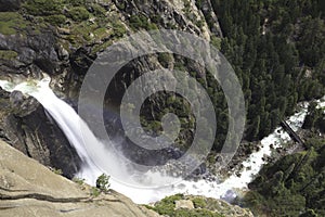 Yosemite Falls from above