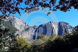 Yosemite Falls from four-mile trail, Yosemite, Yosemite National Park