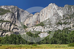 Yosemite Falls in Late Summer