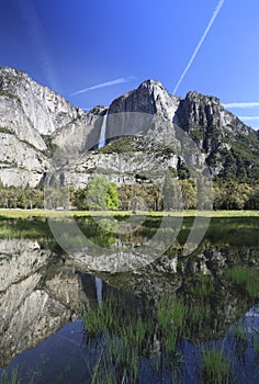 Yosemite Falls in spring