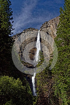 Yosemite Falls in Yosemite National Park