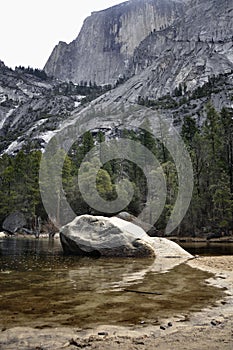 Yosemite mirror lake