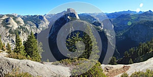 Yosemite National Park California Panorama