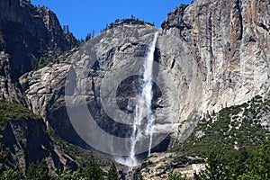 Yosemite National Park in the Summer Under Blue Skies