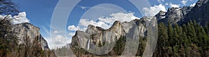 Yosemite panorama view