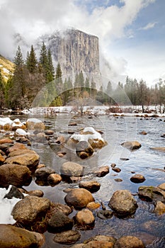 Yosemite rock formation