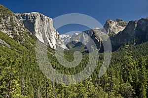 Yosemite Valley in California