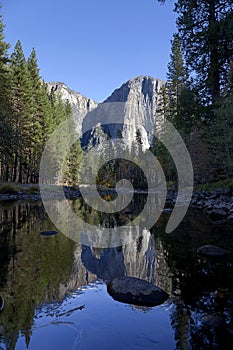 Yosemite Valley Fall Reflection