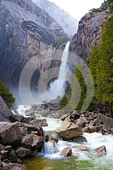 Yosemite valley falls
