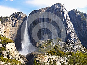 Yosemite Valley Mountains Falls, US National Parks