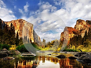 Yosemite Valley, National Park, El Capitan