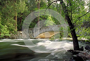 Yosemite Valley Stone Bridge