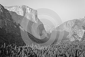 Yosemite Valley from Tunnel view