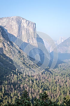 Yosemite Valley from Tunnel view