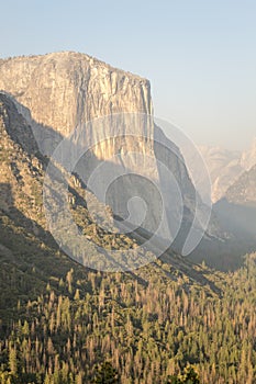 Yosemite Valley from Tunnel view