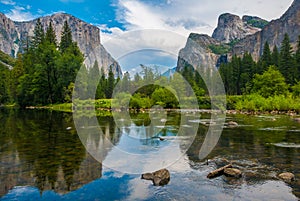 Yosemite valley view