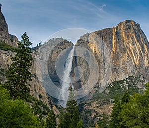 Yosemite waterfall, California, USA