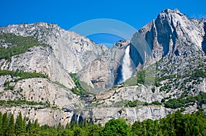 Yosemite waterfall, California, USA