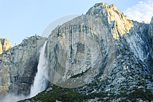 Yosemite waterfall at Yosemite national park