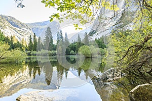 Yosemite waterfall at Yosemite national park