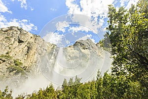 Yosemite waterfall at Yosemite national park