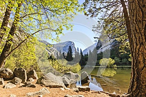 Yosemite waterfall at Yosemite national park